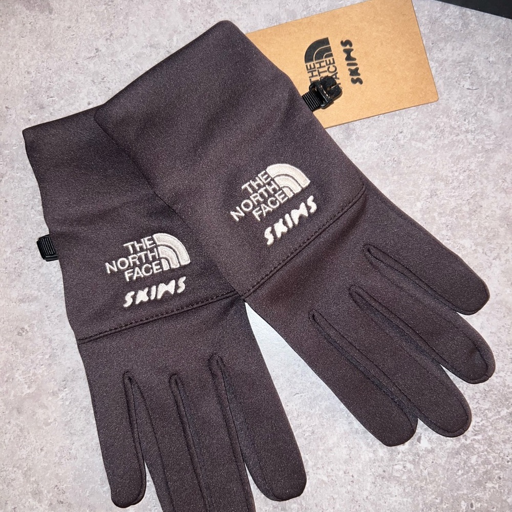 The North Face x Skims Brown Gloves